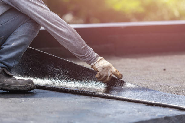 Professional Waterproofing technician working in Port Byron, NY